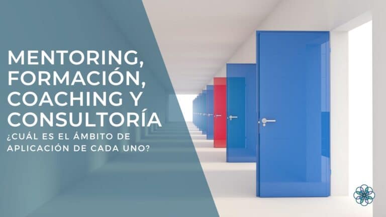 Diferencia entre mentoría, consultoría, coaching y formación